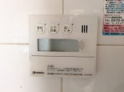 【給湯器操作パネル】