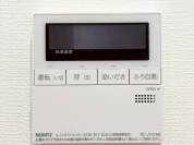 【給湯器操作パネル】