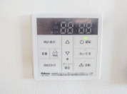 【給湯器操作パネル】