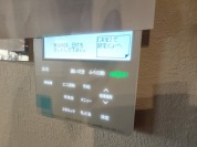 【給湯器操作パネル】