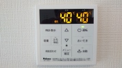 【給湯器操作パネル】