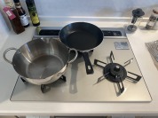 【三口コンロ】