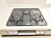 【三口ガスコンロ】