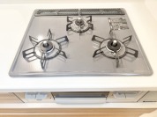 【三口ガスコンロ】