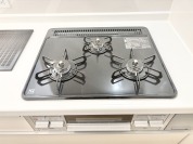 【三口ガスコンロ】