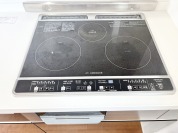 【三口IHコンロ】