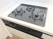 【三口ガスコンロ】