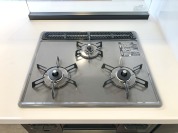 【三口ガスコンロ】
