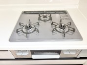 【三口ガスコンロ】