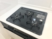 【三口ガスコンロ】