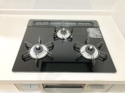 【三口ガスコンロ】