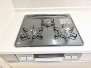 【三口ガスコンロ】