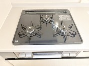 【三口ガスコンロ】
