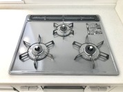 【三口ガスコンロ】