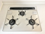【三口ガスコンロ】