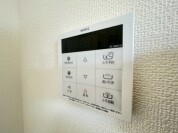 【給湯器操作パネル】