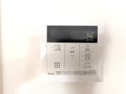【給湯器操作パネル】