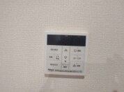 【給湯機操作パネル】
