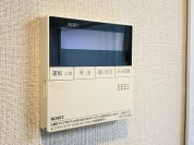 【給湯機操作パネル】