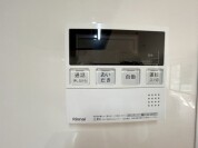 【給湯機操作パネル】