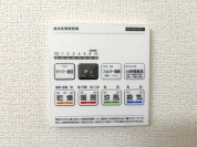 【浴室暖房コントロールパネル】