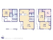 川口市西青木404　2棟　2号棟【新築一戸建て】