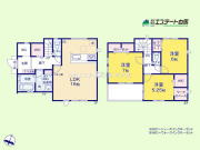 狭山市水野34期全5棟　新築戸建【新築一戸建て】