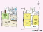 小平市鈴木町1丁目全2棟　新築戸建【新築一戸建て】