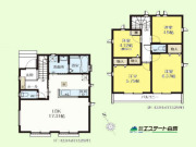 小平市上水本町2丁目全14棟　新築戸建　M号棟【新築一戸建て】