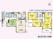 狭山市柏原14期全3棟　新築戸建【新築一戸建て】