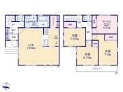 春日部市大沼第3　全6棟　2号棟【新築一戸建て】