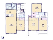 草加市清門3丁目66番　全3棟　B号棟【新築一戸建て】