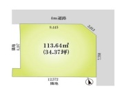 草加市清門2丁目　売地【土地】