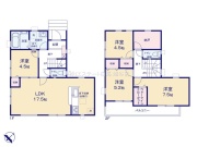 越谷市弥十郎 1号棟【新築一戸建て】