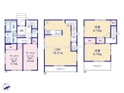 足立区西新井栄町3丁目　全1棟【新築一戸建て】