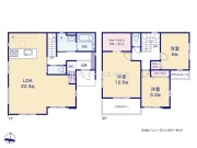 越谷市大道２期　1号棟【新築一戸建て】