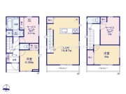 さいたま市中央区下落合1　E号棟　全9今回販売3棟【新築一戸建て】