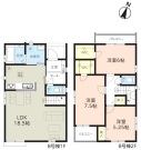 戸田市川岸3丁目　B号棟　全3【新築一戸建て】