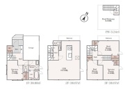 さいたま市南区辻四1期　No.1　全2【新築一戸建て】