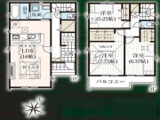 さいたま市北区奈良町１０期　１号棟　　全2【新築一戸建て】