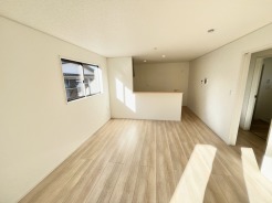 1号棟 家族団らんの時間も増えそうなくつろぎのＬＤＫ。
