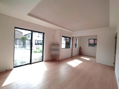 開放感と採光にこだわった広々ＬＤＫ。
