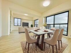 CGで家具を配置しております。家具配置のイメージにご覧ください。
