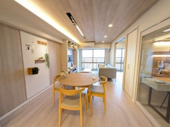 開放感と採光にこだわった広々ＬＤＫ。
