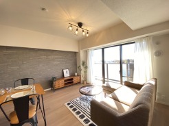 ご家族みんながゆったりくつろげる広々リビング。
