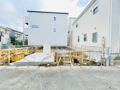 1号棟 現地土地写真（基礎）