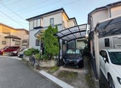 カーポートが付いているのも嬉しいですね！