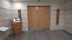 オートロックがある入口