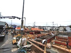 現地外観（建築中）