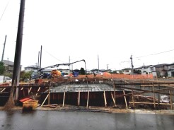 2号棟 現地外観（建築中）